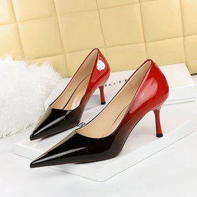 Glossy Women's High Heel