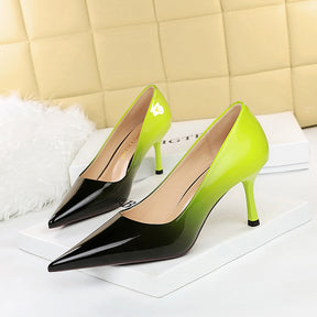 Glossy Women's High Heel