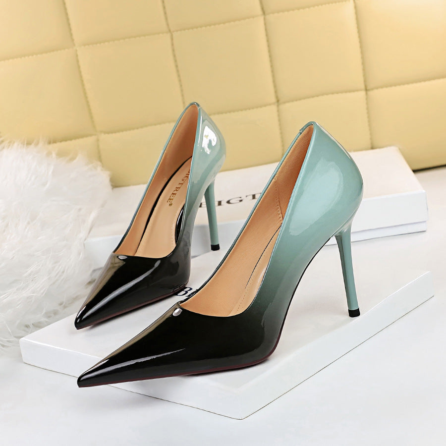 Glossy Women's High Heel